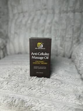 M3 Naturals Anti-Cellulite Massage Oil Collagen Stem Cell Infused 8 oz 240mL